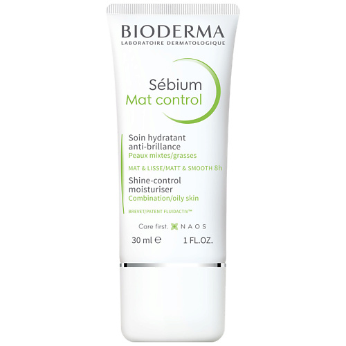 BIODERMA Крем матирующий, увлажняющий для жирной и комбинированной кожи лица Sebium Mat Control 30.0, Крем матирующий, увлажняющий для жирной и комбинированной кожи лица Sebium Mat Control
BIODERMA Крем матирующий, увлажняющий для жирной и комбинированной кожи лица Sebium Mat Control 30.0, Крем матирующий, увлажняющий для жирной и комбинированной кожи лица Sebium Mat Control