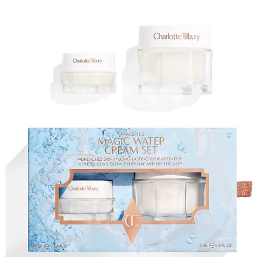 CHARLOTTE TILBURY Подарочный набор Magic Water Cream Set: крем для лица + крем для лица (мини), Подарочный набор Magic Water Cream Set: крем для лица + крем для лица (мини)
CHARLOTTE TILBURY Подарочный набор Magic Water Cream Set: крем для лица + крем для лица (мини), Подарочный набор Magic Water Cream Set: крем для лица + крем для лица (мини)