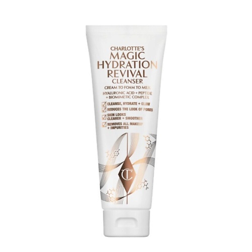 CHARLOTTE TILBURY Очищающее средство для лица Charlotte's Magic Hydration Revival Cleanser 120.0, Очищающее средство для лица Charlotte's Magic Hydration Revival Cleanser
CHARLOTTE TILBURY Очищающее средство для лица Charlotte's Magic Hydration Revival Cleanser 120.0, Очищающее средство для лица Charlotte's Magic Hydration Revival Cleanser