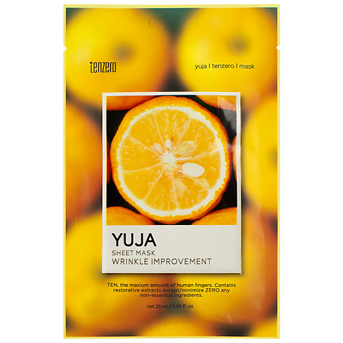TENZERO Маска для лица тканевая с экстрактом юдзу Yuja Sheet Mask, Маска для лица тканевая с экстрактом юдзу Yuja Sheet Mask
TENZERO Маска для лица тканевая с экстрактом юдзу Yuja Sheet Mask, Маска для лица тканевая с экстрактом юдзу Yuja Sheet Mask