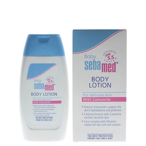 SEBAMED Увлажняющий детский лосьон Baby Lotion для чувствительной кожи 200.0, Увлажняющий детский лосьон Baby Lotion для чувствительной кожи
SEBAMED Увлажняющий детский лосьон Baby Lotion для чувствительной кожи 200.0, Увлажняющий детский лосьон Baby Lotion для чувствительной кожи