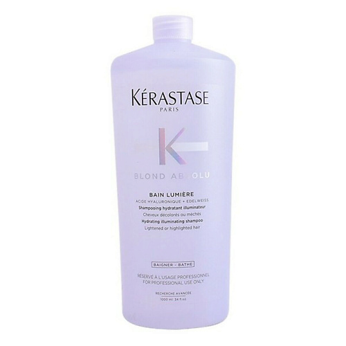 KERASTASE Увлажняющий шампунь для осветленных и мелированных волос Blond Absolu Bain Lumiere 1000.0, Увлажняющий шампунь для осветленных и мелированных волос Blond Absolu Bain Lumiere
KERASTASE Увлажняющий шампунь для осветленных и мелированных волос Blond Absolu Bain Lumiere 1000.0, Увлажняющий шампунь для осветленных и мелированных волос Blond Absolu Bain Lumiere
