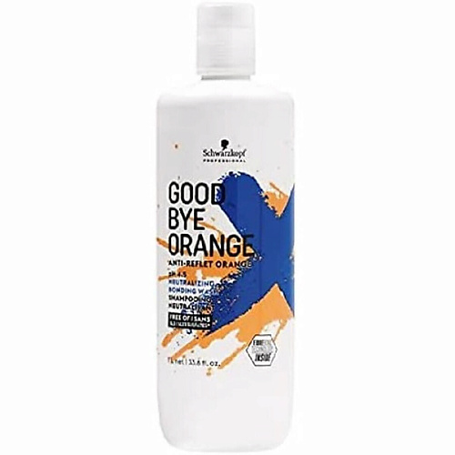 SCHWARZKOPF PROFESSIONAL Шампунь для нейтрализации желтизны Goodbye Orange 1000.0, Шампунь для нейтрализации желтизны Goodbye Orange
SCHWARZKOPF PROFESSIONAL Шампунь для нейтрализации желтизны Goodbye Orange 1000.0, Шампунь для нейтрализации желтизны Goodbye Orange