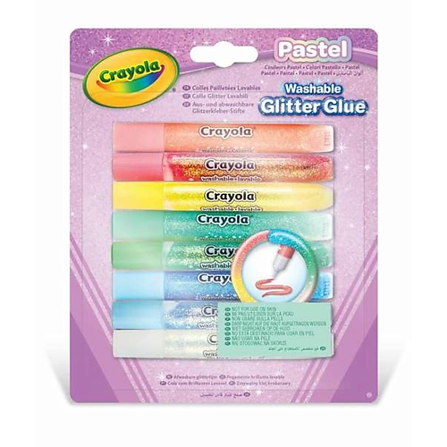 CRAYOLA Смываемый клей с блестками пастельных оттенков Pastel Washable Glitter Glues, Смываемый клей с блестками пастельных оттенков Pastel Washable Glitter Glues
CRAYOLA Смываемый клей с блестками пастельных оттенков Pastel Washable Glitter Glues, Смываемый клей с блестками пастельных оттенков Pastel Washable Glitter Glues