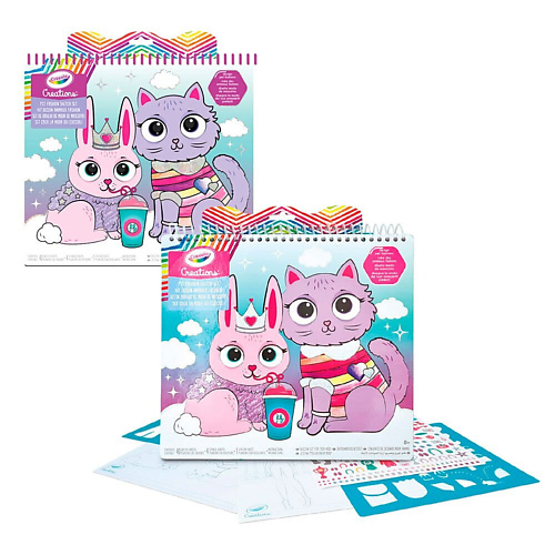 CRAYOLA Набор для детского творчества Creations Puppies Fashion, Набор для детского творчества Creations Puppies Fashion
CRAYOLA Набор для детского творчества Creations Puppies Fashion, Набор для детского творчества Creations Puppies Fashion