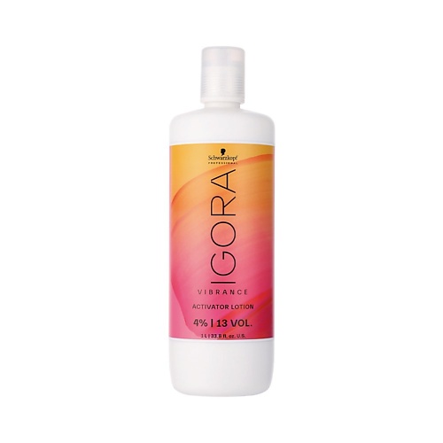 IGORA Профессиональный лосьон-активатор для краски Vibrance Activator Lotion 4% 13 vol. 1000.0, Профессиональный лосьон-активатор для краски Vibrance Activator Lotion 4% 13 vol.
IGORA Профессиональный лосьон-активатор для краски Vibrance Activator Lotion 4% 13 vol. 1000.0, Профессиональный лосьон-активатор для краски Vibrance Activator Lotion 4% 13 vol.