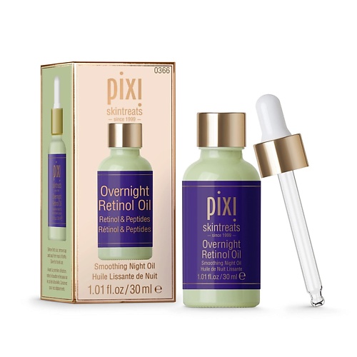 PIXI Ночное масло для лица с ретинолом Skintreats 30.0, Ночное масло для лица с ретинолом Skintreats
PIXI Ночное масло для лица с ретинолом Skintreats 30.0, Ночное масло для лица с ретинолом Skintreats