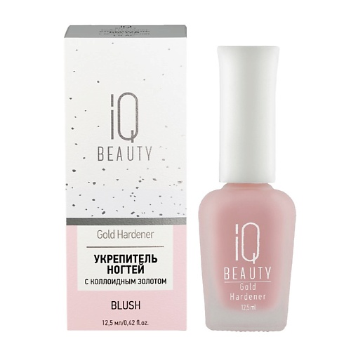 IQ BEAUTY Укрепитель ногтей с коллоидным золотом Gold Hardener White 12.5, Укрепитель ногтей с коллоидным золотом Gold Hardener White
IQ BEAUTY Укрепитель ногтей с коллоидным золотом Gold Hardener White 12.5, Укрепитель ногтей с коллоидным золотом Gold Hardener White
