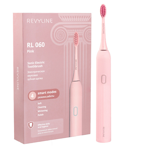 REVYLINE Электрическая звуковая зубная щётка RL 060, Электрическая звуковая зубная щётка RL 060
REVYLINE Электрическая звуковая зубная щётка RL 060, Электрическая звуковая зубная щётка RL 060