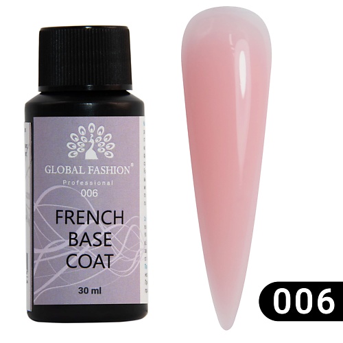 GLOBAL FASHION Камуфлирующая база для ногтей French Rubber Base 30, Камуфлирующая база для ногтей French Rubber Base
GLOBAL FASHION Камуфлирующая база для ногтей French Rubber Base 30, Камуфлирующая база для ногтей French Rubber Base