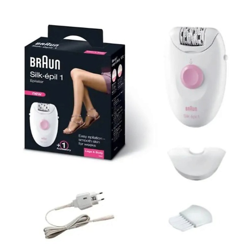 BRAUN Braun эпилятор Silk-epil 1 SE1370 , с насадкой для чувствительных зон, Braun эпилятор Silk-epil 1 SE1370 , с насадкой для чувствительных зон
BRAUN Braun эпилятор Silk-epil 1 SE1370 , с насадкой для чувствительных зон, Braun эпилятор Silk-epil 1 SE1370 , с насадкой для чувствительных зон