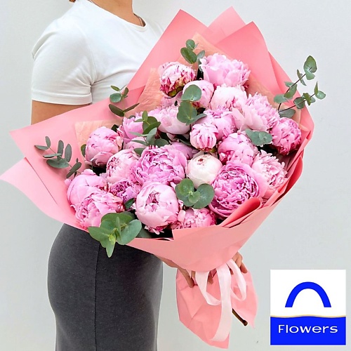 ЛЭТУАЛЬ FLOWERS Букет из 25 ароматных пионов с эвкалиптом, Букет из 25 ароматных пионов с эвкалиптом
ЛЭТУАЛЬ FLOWERS Букет из 25 ароматных пионов с эвкалиптом, Букет из 25 ароматных пионов с эвкалиптом