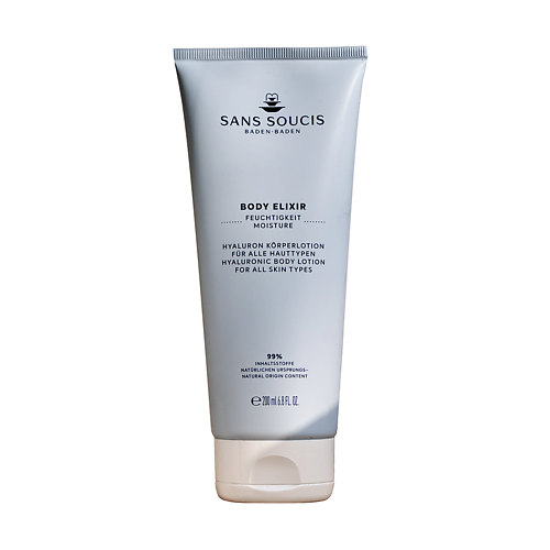 SANS SOUCIS BADEN·BADEN Эликсир для тела увлажняющий с гиалуроновой кислотой Body Elixir 200.0, Эликсир для тела увлажняющий с гиалуроновой кислотой Body Elixir
SANS SOUCIS BADEN·BADEN Эликсир для тела увлажняющий с гиалуроновой кислотой Body Elixir 200.0, Эликсир для тела увлажняющий с гиалуроновой кислотой Body Elixir