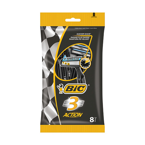 BIC Одноразовые бритвы мужские 3 лезвия 3 Action 27.0, Одноразовые бритвы мужские 3 лезвия 3 Action
BIC Одноразовые бритвы мужские 3 лезвия 3 Action 27.0, Одноразовые бритвы мужские 3 лезвия 3 Action