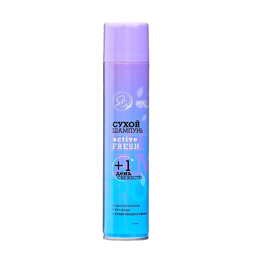 SB BEAUTY Сухой шампунь Secret Beauty «Active Fresh» 200.0, Сухой шампунь Secret Beauty «Active Fresh»
SB BEAUTY Сухой шампунь Secret Beauty «Active Fresh» 200.0, Сухой шампунь Secret Beauty «Active Fresh»
