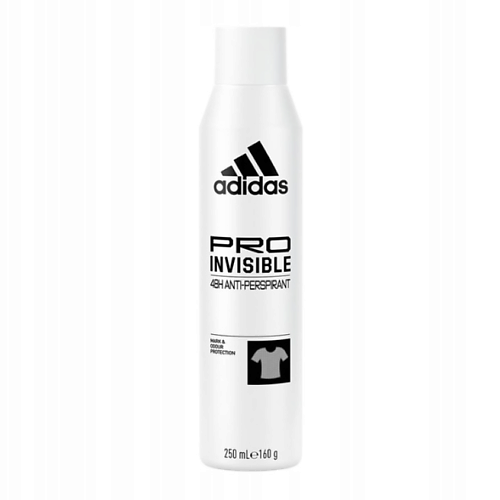 ADIDAS Дезодорант-спрей Pro Invisible Woman 250.0, Дезодорант-спрей Pro Invisible Woman
ADIDAS Дезодорант-спрей Pro Invisible Woman 250.0, Дезодорант-спрей Pro Invisible Woman