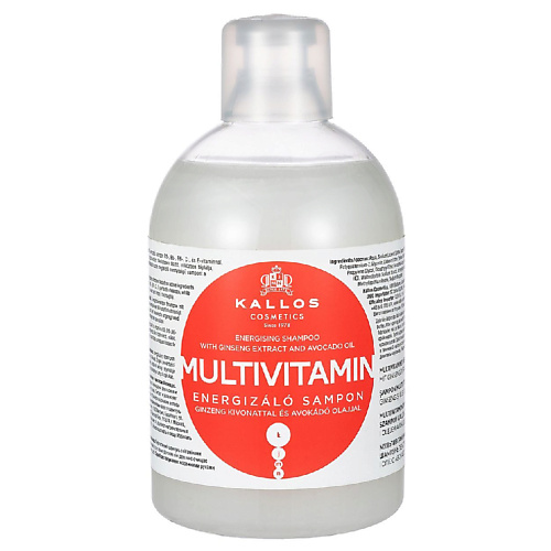 KALLOS COSMETICS Шампунь Multivitamin энергетический мультивитаминный шампунь с экстрактом женьшеня 1000.0, Шампунь Multivitamin энергетический мультивитаминный шампунь с экстрактом женьшеня
KALLOS COSMETICS Шампунь Multivitamin энергетический мультивитаминный шампунь с экстрактом женьшеня 1000.0, Шампунь Multivitamin энергетический мультивитаминный шампунь с экстрактом женьшеня