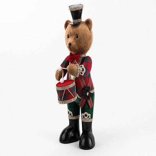 ARYA HOME COLLECTION Рождественское украшение Musician Bear Drum, Рождественское украшение Musician Bear Drum
ARYA HOME COLLECTION Рождественское украшение Musician Bear Drum, Рождественское украшение Musician Bear Drum