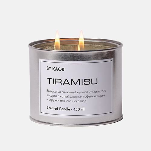 BY KAORI Ароматическая свеча "Италия" Tiramisu 450.0, Ароматическая свеча "Италия" Tiramisu
BY KAORI Ароматическая свеча "Италия" Tiramisu 450.0, Ароматическая свеча "Италия" Tiramisu