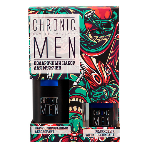 CHRONIC MEN Набор подарочный Gentle: Дезодорант спрей + Антиперспирант роликовый, Набор подарочный Gentle: Дезодорант спрей + Антиперспирант роликовый
CHRONIC MEN Набор подарочный Gentle: Дезодорант спрей + Антиперспирант роликовый, Набор подарочный Gentle: Дезодорант спрей + Антиперспирант роликовый