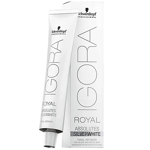 IGORA Профессиональная краска для седых волос Royal Silver Whites, Профессиональная краска для седых волос Royal Silver Whites
IGORA Профессиональная краска для седых волос Royal Silver Whites, Профессиональная краска для седых волос Royal Silver Whites