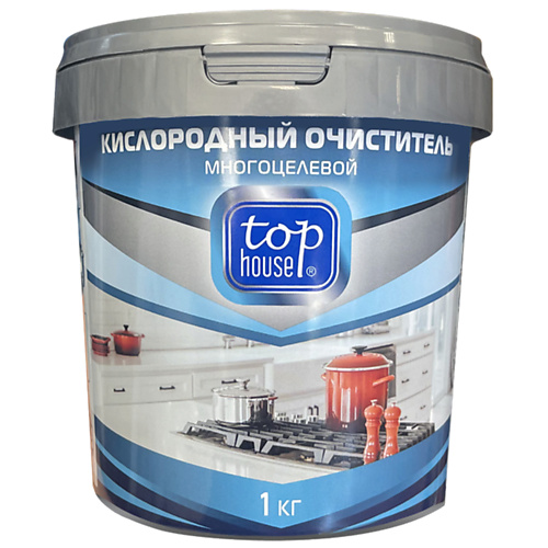 TOP HOUSE Пятновыводитель кислородный, многоцелевой 1000.0, Пятновыводитель кислородный, многоцелевой
TOP HOUSE Пятновыводитель кислородный, многоцелевой 1000.0, Пятновыводитель кислородный, многоцелевой