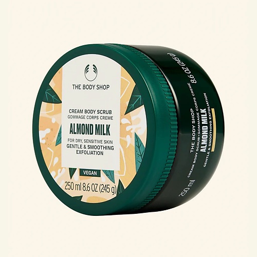 THE BODY SHOP Кремовый скраб Almond Milk для сухой и чувствительной кожи тела 250.0, Кремовый скраб Almond Milk для сухой и чувствительной кожи тела
THE BODY SHOP Кремовый скраб Almond Milk для сухой и чувствительной кожи тела 250.0, Кремовый скраб Almond Milk для сухой и чувствительной кожи тела