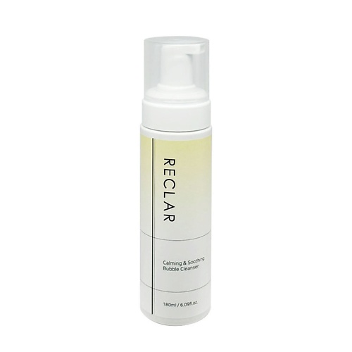 RECLAR Пенка для умывания Calming&Soothing Bubble cleanser 180.0, Пенка для умывания Calming&Soothing Bubble cleanser
RECLAR Пенка для умывания Calming&Soothing Bubble cleanser 180.0, Пенка для умывания Calming&Soothing Bubble cleanser