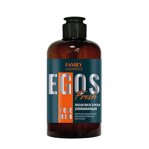 FAMILY COSMETICS Лосьон после бритья успокаивающий Fresh серии EGOS for men 285.0, Лосьон после бритья успокаивающий Fresh серии EGOS for men
FAMILY COSMETICS Лосьон после бритья успокаивающий Fresh серии EGOS for men 285.0, Лосьон после бритья успокаивающий Fresh серии EGOS for men