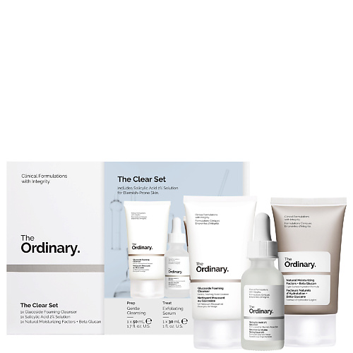 THE ORDINARY Набор для ухода за кожей The Clear Set, Набор для ухода за кожей The Clear Set
THE ORDINARY Набор для ухода за кожей The Clear Set, Набор для ухода за кожей The Clear Set