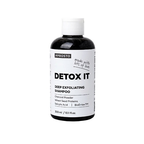 PROSTO COSMETICS Шампунь DETOX IT для нормальных и склонных к жирности волос 300.0, Шампунь DETOX IT для нормальных и склонных к жирности волос
PROSTO COSMETICS Шампунь DETOX IT для нормальных и склонных к жирности волос 300.0, Шампунь DETOX IT для нормальных и склонных к жирности волос