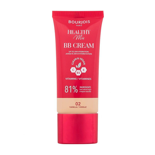 BOURJOIS Увлажняющий BB-крем Healthy Mix Clean & Vegan BB Cream, Увлажняющий BB-крем Healthy Mix Clean & Vegan BB Cream
BOURJOIS Увлажняющий BB-крем Healthy Mix Clean & Vegan BB Cream, Увлажняющий BB-крем Healthy Mix Clean & Vegan BB Cream