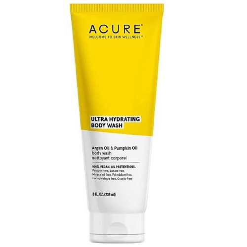 ACURE Гель для душа увлажняющий арган и тыква Ultra Hydrating 236, Гель для душа увлажняющий арган и тыква Ultra Hydrating
ACURE Гель для душа увлажняющий арган и тыква Ultra Hydrating 236, Гель для душа увлажняющий арган и тыква Ultra Hydrating