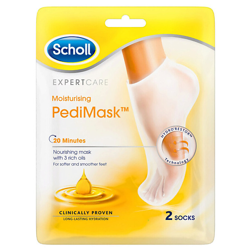 SCHOLL Маска для ног Expert Care Triple Oil Foot Mask 1.0, Маска для ног Expert Care Triple Oil Foot Mask
SCHOLL Маска для ног Expert Care Triple Oil Foot Mask 1.0, Маска для ног Expert Care Triple Oil Foot Mask