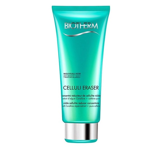 BIOTHERM Антицеллюлитный гель с кофеином и экстрактом водорослей Celluli Eraser 200.0, Антицеллюлитный гель с кофеином и экстрактом водорослей Celluli Eraser
BIOTHERM Антицеллюлитный гель с кофеином и экстрактом водорослей Celluli Eraser 200.0, Антицеллюлитный гель с кофеином и экстрактом водорослей Celluli Eraser