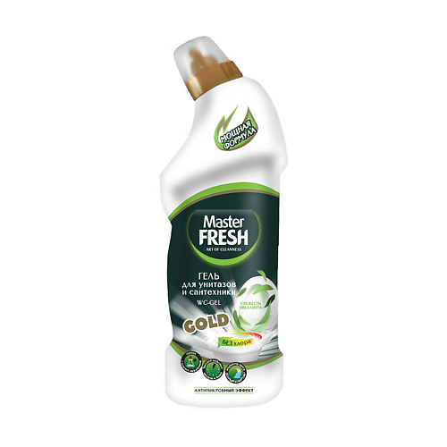 MASTER FRESH Средство для мытья сантехники и унитазов без хлора GOLD 750, Средство для мытья сантехники и унитазов без хлора GOLD
MASTER FRESH Средство для мытья сантехники и унитазов без хлора GOLD 750, Средство для мытья сантехники и унитазов без хлора GOLD