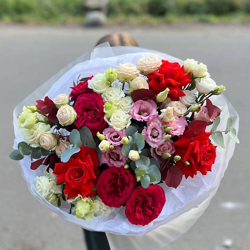 LE BOUQUET Большой букет из пионовидных роз с эустомой, Большой букет из пионовидных роз с эустомой
LE BOUQUET Большой букет из пионовидных роз с эустомой, Большой букет из пионовидных роз с эустомой