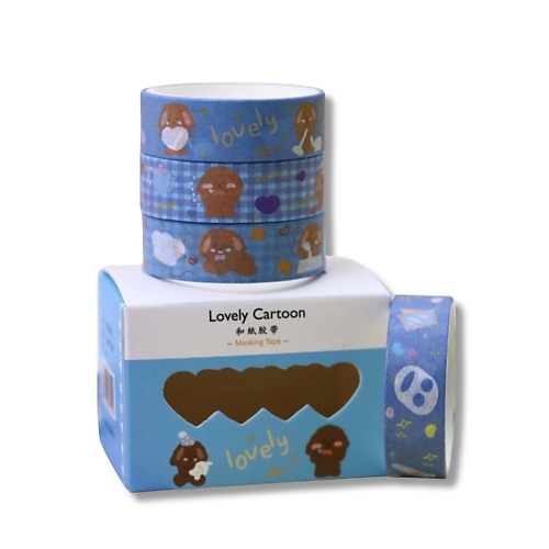 ILIKEGIFT Набор декоративного скотча "Lovely cartoon", Набор декоративного скотча "Lovely cartoon"
ILIKEGIFT Набор декоративного скотча "Lovely cartoon", Набор декоративного скотча "Lovely cartoon"