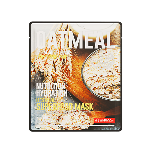 DERMAL Superfood Маска для лица с овсяными отрубями 25.0, Superfood Маска для лица с овсяными отрубями
DERMAL Superfood Маска для лица с овсяными отрубями 25.0, Superfood Маска для лица с овсяными отрубями