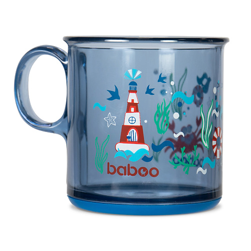 BABOO Чашка с антискользящим дном Sealife 12 мес+, Чашка с антискользящим дном Sealife 12 мес+
BABOO Чашка с антискользящим дном Sealife 12 мес+, Чашка с антискользящим дном Sealife 12 мес+