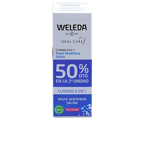 WELEDA Антибактериальная зубная паста с минеральной солью 150.0, Антибактериальная зубная паста с минеральной солью
WELEDA Антибактериальная зубная паста с минеральной солью 150.0, Антибактериальная зубная паста с минеральной солью