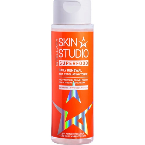 STELLARY SKIN STUDIO Ультрамягкий лосьон-пилинг Superfood Daily Renewal Exfoliating Toner, Ультрамягкий лосьон-пилинг Superfood Daily Renewal Exfoliating Toner
STELLARY SKIN STUDIO Ультрамягкий лосьон-пилинг Superfood Daily Renewal Exfoliating Toner, Ультрамягкий лосьон-пилинг Superfood Daily Renewal Exfoliating Toner