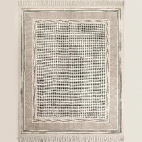 ZARA HOME Прямоугольный хлопковый ковер с принтом и бахромой 60 x 120, Прямоугольный хлопковый ковер с принтом и бахромой 60 x 120
ZARA HOME Прямоугольный хлопковый ковер с принтом и бахромой 60 x 120, Прямоугольный хлопковый ковер с принтом и бахромой 60 x 120