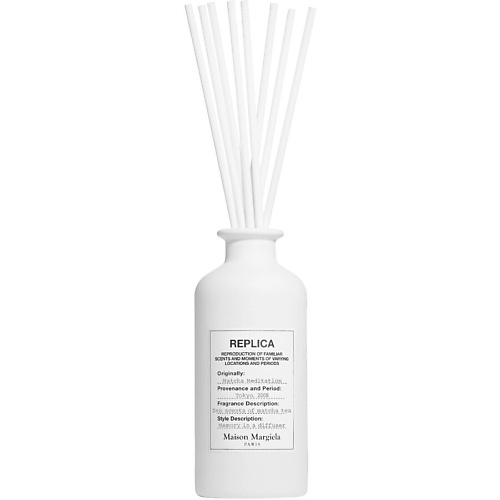 MAISON MARGIELA Ароматический диффузор Matcha Meditation 185.0, Ароматический диффузор Matcha Meditation
MAISON MARGIELA Ароматический диффузор Matcha Meditation 185.0, Ароматический диффузор Matcha Meditation