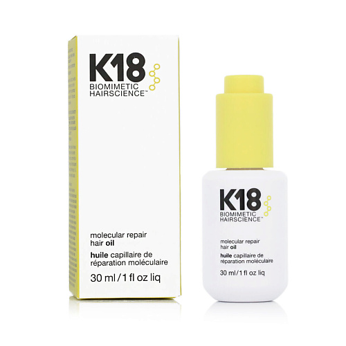 K18 Molecular Repair Hair Oil Масло молекулярного восстановления волос 30.0, Molecular Repair Hair Oil Масло молекулярного восстановления волос
K18 Molecular Repair Hair Oil Масло молекулярного восстановления волос 30.0, Molecular Repair Hair Oil Масло молекулярного восстановления волос
