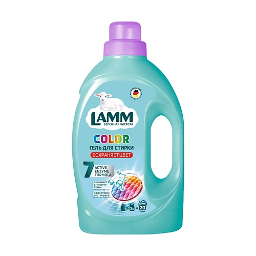LAMM Гель для стирки "COLOR" для цветного белья 1300.0, Гель для стирки "COLOR" для цветного белья
LAMM Гель для стирки "COLOR" для цветного белья 1300.0, Гель для стирки "COLOR" для цветного белья