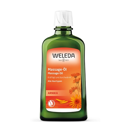 WELEDA Массажное масло с арникой, для всех типов кожи 200.0, Массажное масло с арникой, для всех типов кожи
WELEDA Массажное масло с арникой, для всех типов кожи 200.0, Массажное масло с арникой, для всех типов кожи