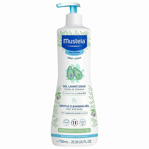 MUSTELA Детский шампунь и гель для купания Bebe Gentle Cleansing Gel 750.0, Детский шампунь и гель для купания Bebe Gentle Cleansing Gel
MUSTELA Детский шампунь и гель для купания Bebe Gentle Cleansing Gel 750.0, Детский шампунь и гель для купания Bebe Gentle Cleansing Gel