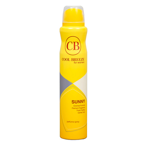 COOL BREEZE Дезодорант спрей женский Sunny 200.0, Дезодорант спрей женский Sunny
COOL BREEZE Дезодорант спрей женский Sunny 200.0, Дезодорант спрей женский Sunny