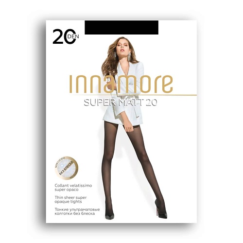 INNAMORE Женские колготки Super Matt 20 den Nero, Женские колготки Super Matt 20 den Nero
INNAMORE Женские колготки Super Matt 20 den Nero, Женские колготки Super Matt 20 den Nero